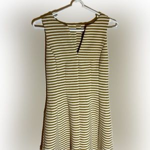 Lilly Pulitzer Brielle Gold Cream Dress